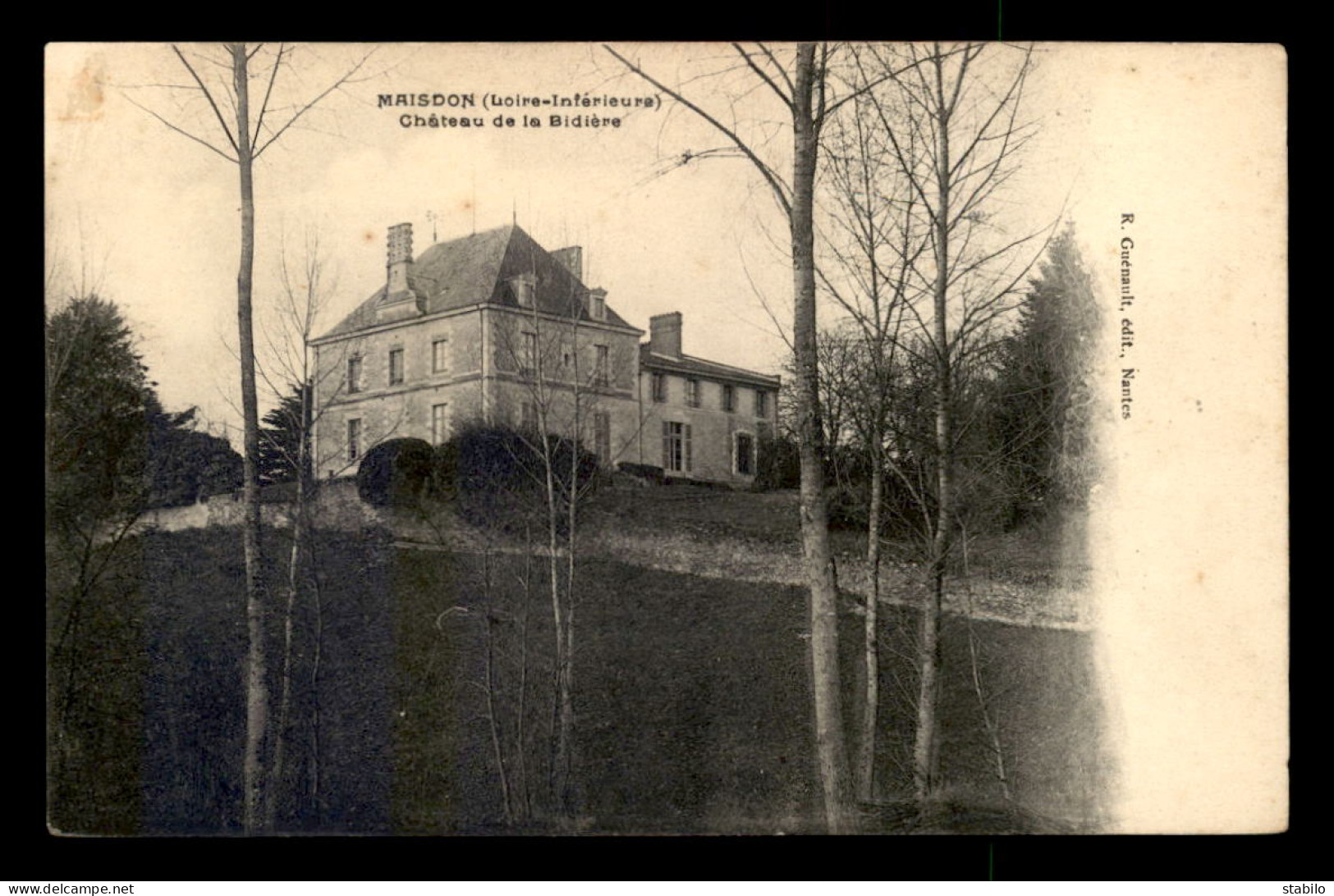 44 - MAISDON - CHATEAU DE LA BIDIERE - Autres & Non Classés