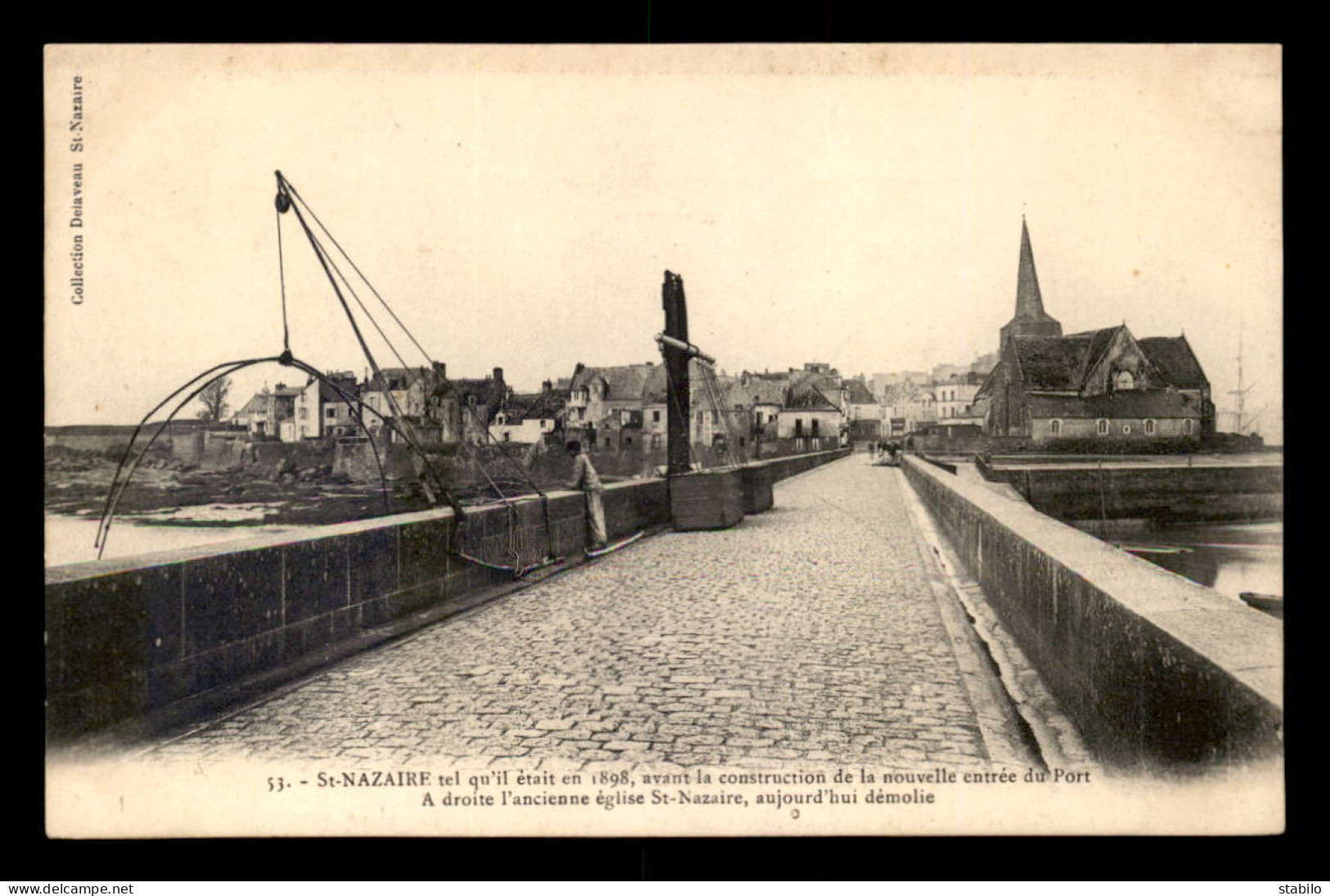 44 - ST-NAZAIRE - LA VILLE EN 1898 - Saint Nazaire