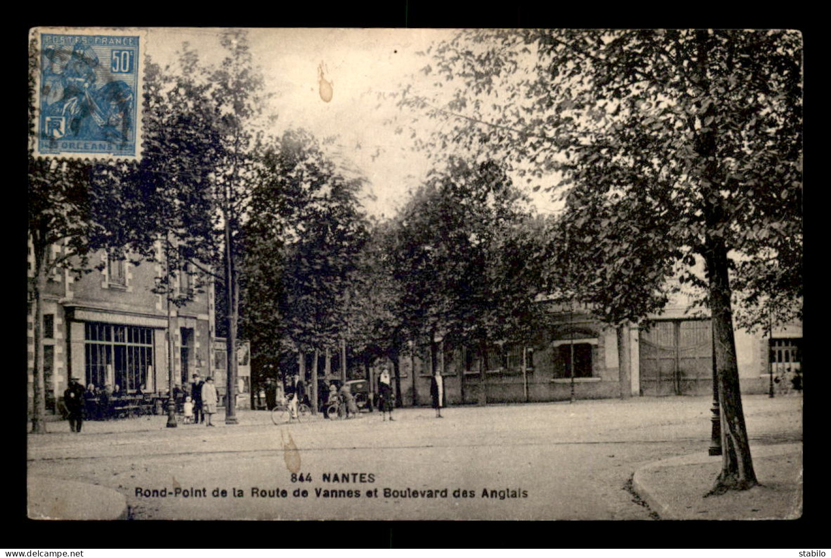 44 - NANTES - ROND-POINT DE LA ROUTE DE VANNES ET BOULEVARD DES ANGLAIS - Nantes