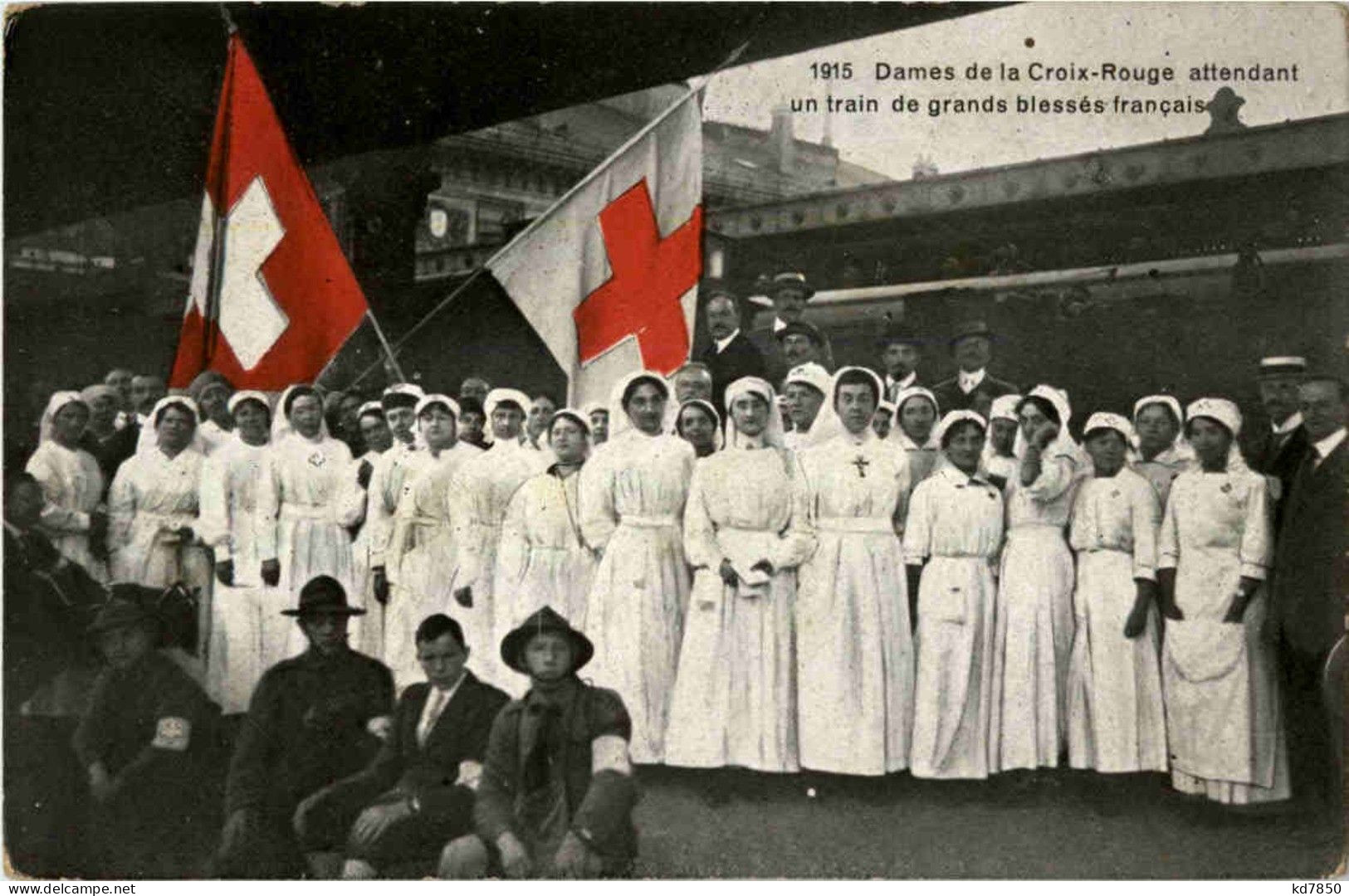 Dames De La Croix Rouge - Geneve - Croce Rossa