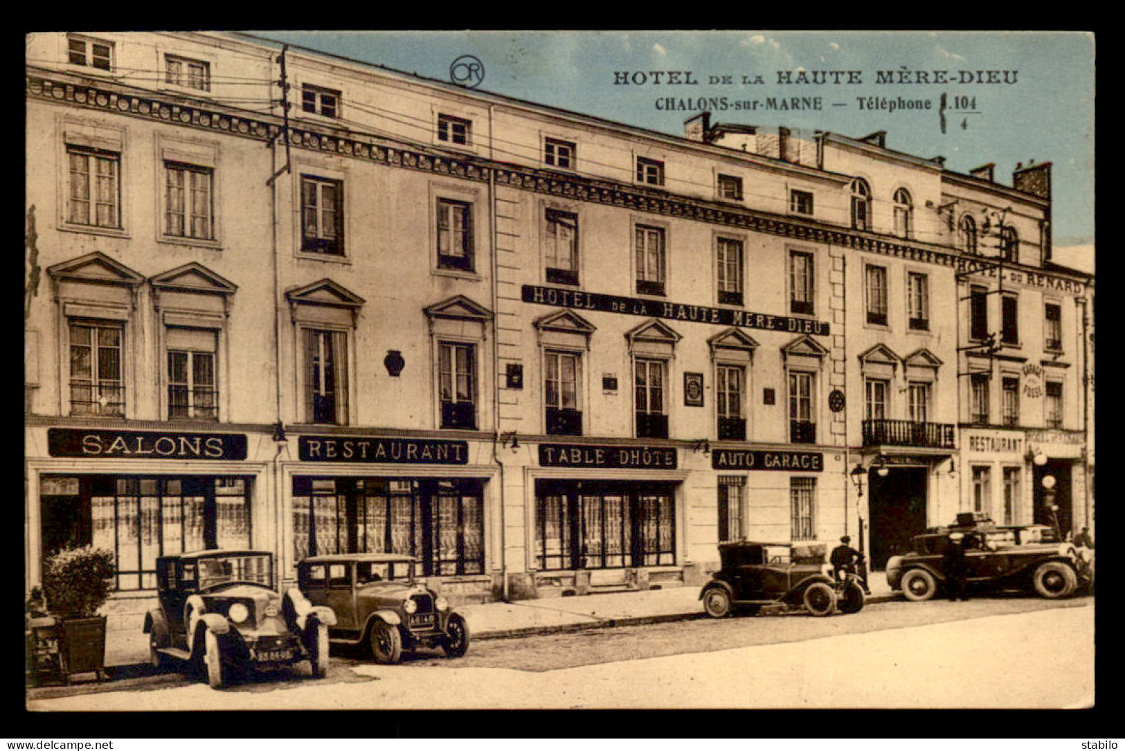 51 - CHALONS-SUR-MARNE - HOTEL DE LA HAUTE MERE-DIEU - Châlons-sur-Marne