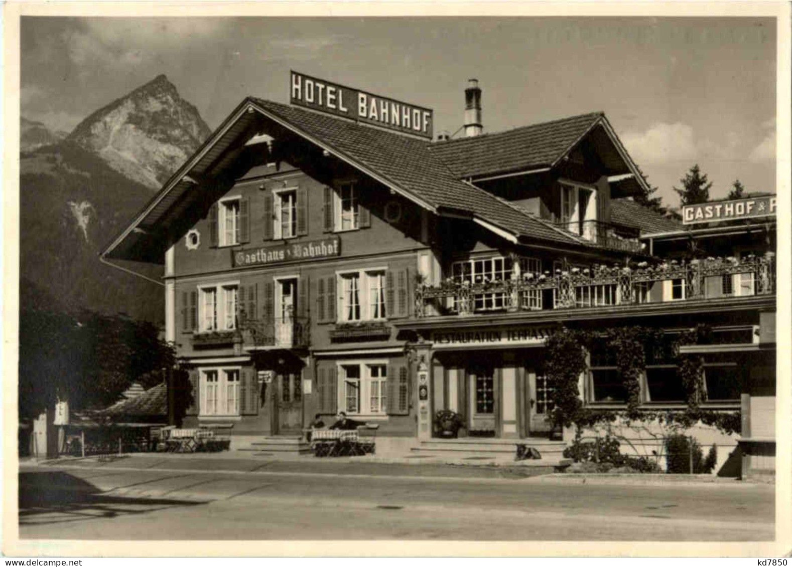 Giswil - Hotel Bahnhof - Giswil
