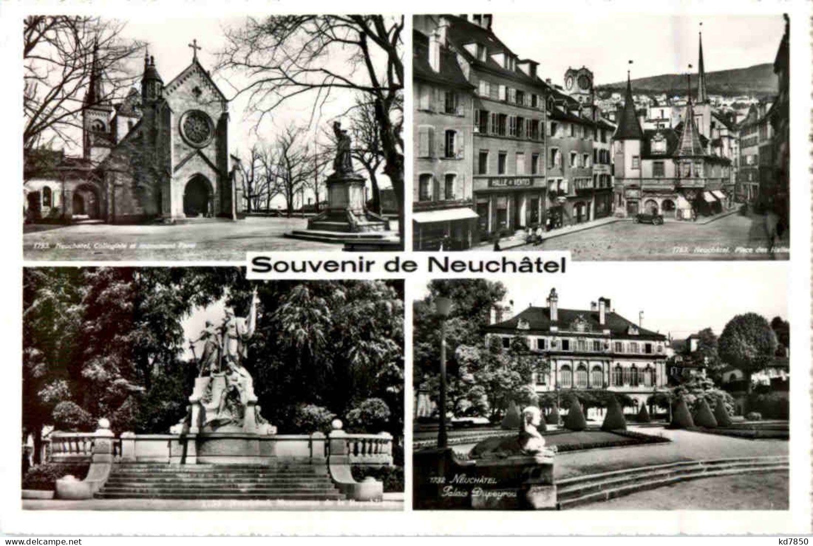 Souvenir De Neuchatel - Neuchâtel