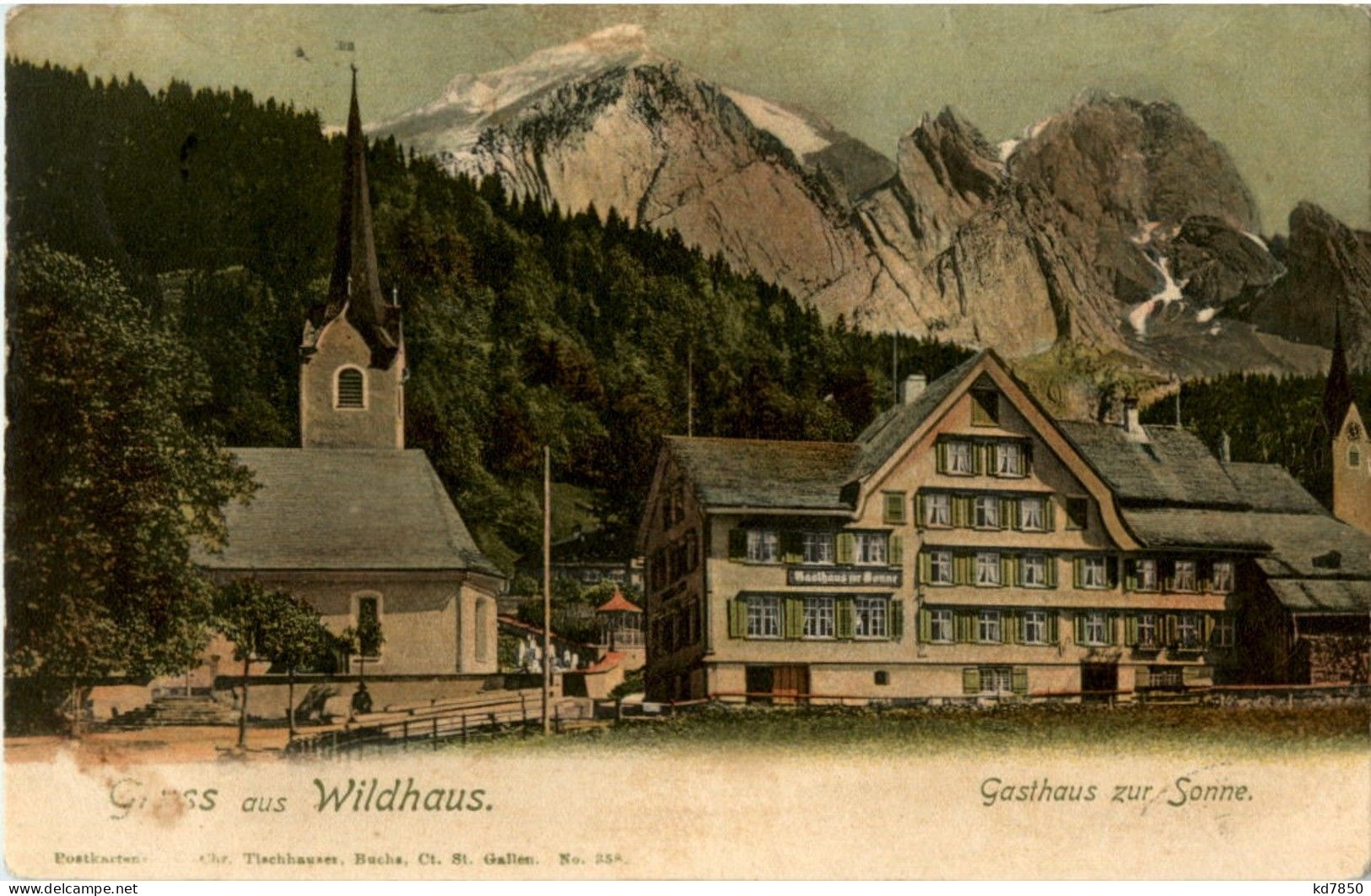 Gruss Aus Wildhaus - Gasthaus Zur Sonne - Wildhaus-Alt Sankt Johann