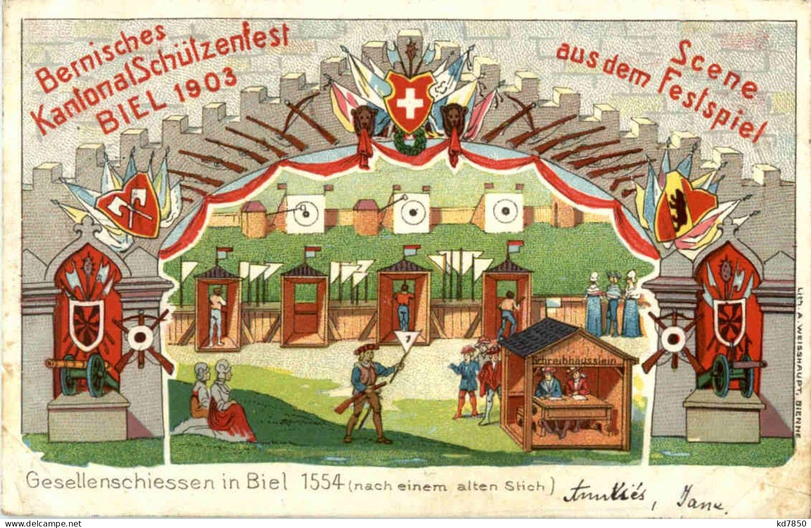 Biel - Schützenfest 1903 - Bienne