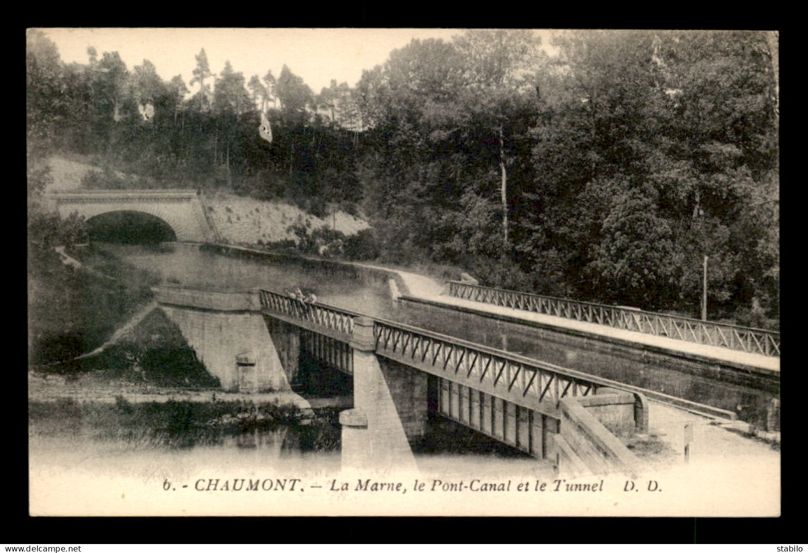 52 - CHAUMONT - LA MARNE, LE PONT-CANAL ET LE TUNNEL - Chaumont