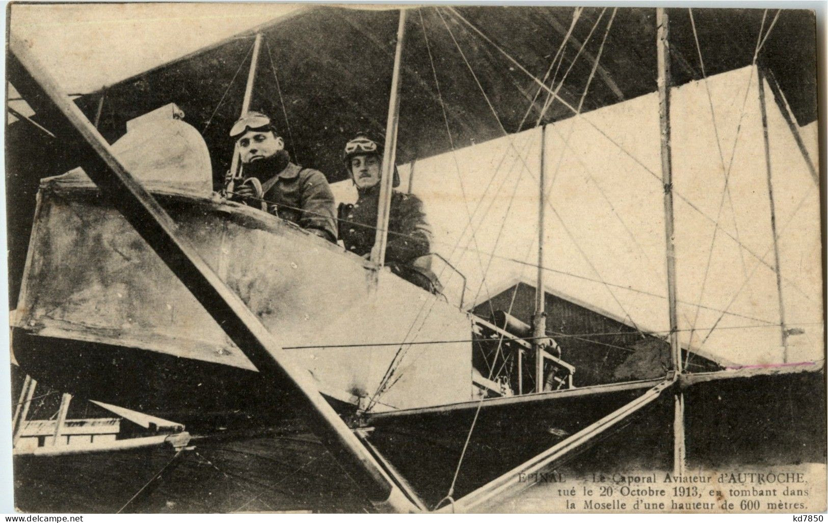 Le Caporal Aviateur D Autroche 1913 - Autres & Non Classés