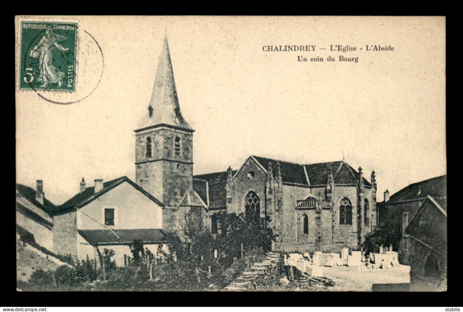 52 - CHALINDREY - L'EGLISE - Chalindrey