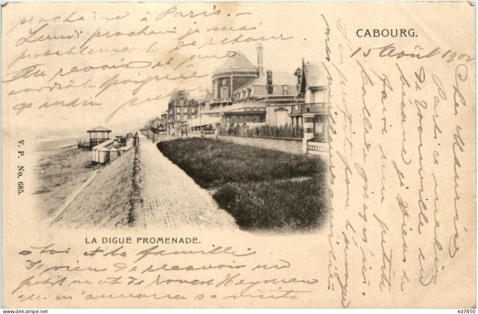 Cabourg - La Digue Promenade - Cabourg