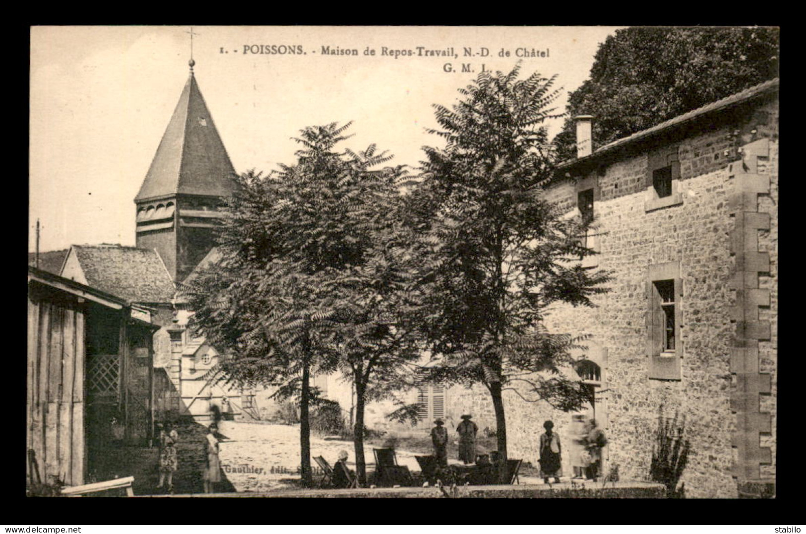 52 - POISSONS - MAISON DE REPOS TRAVAIL NOTRE-DAME DE CHATEL - Poissons