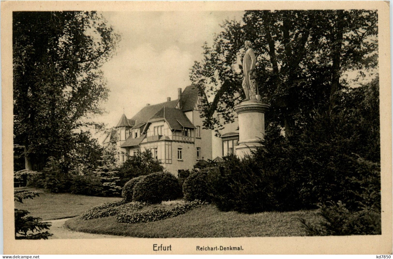 Erfurt - Reichart Denkmal - Erfurt