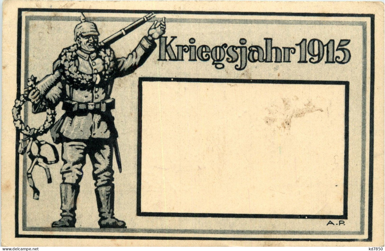 Kriegsjahr 1915 - Feldpost 28. Reserve Division - War 1914-18