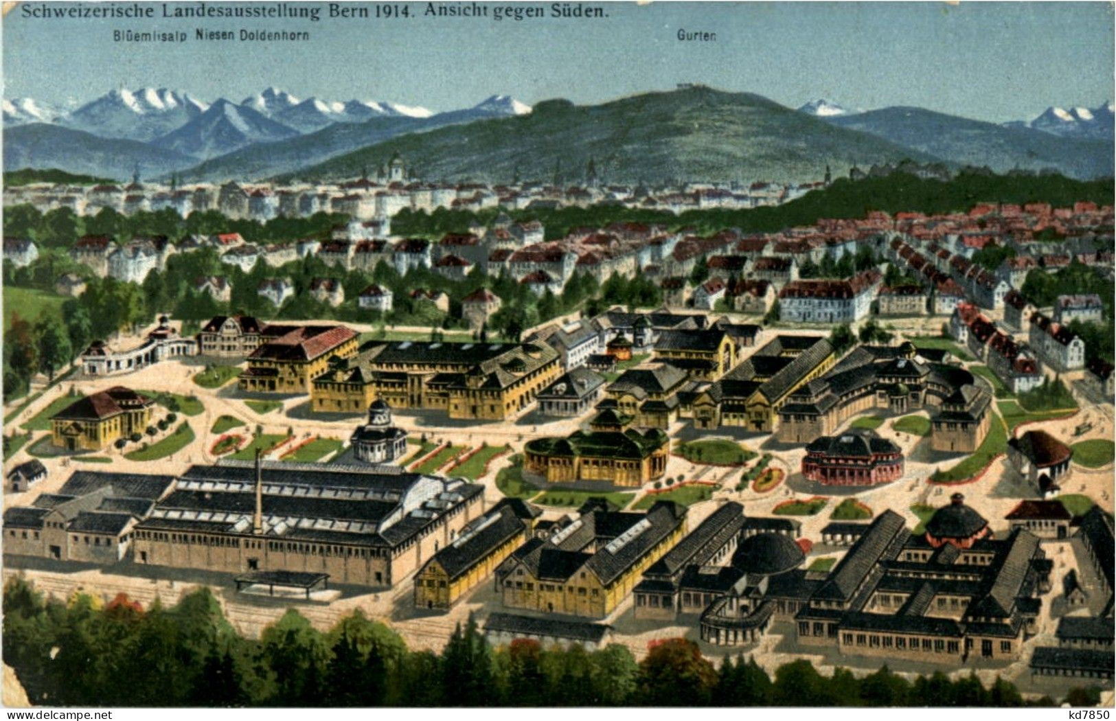 Bern - Landesausstellung 1914 - Berne