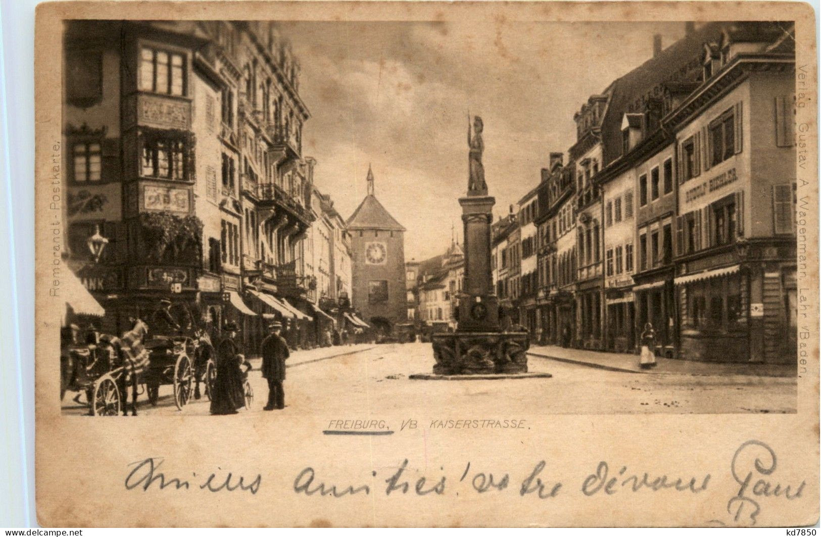 Freiburg - Kaiserstrasse - Freiburg I. Br.