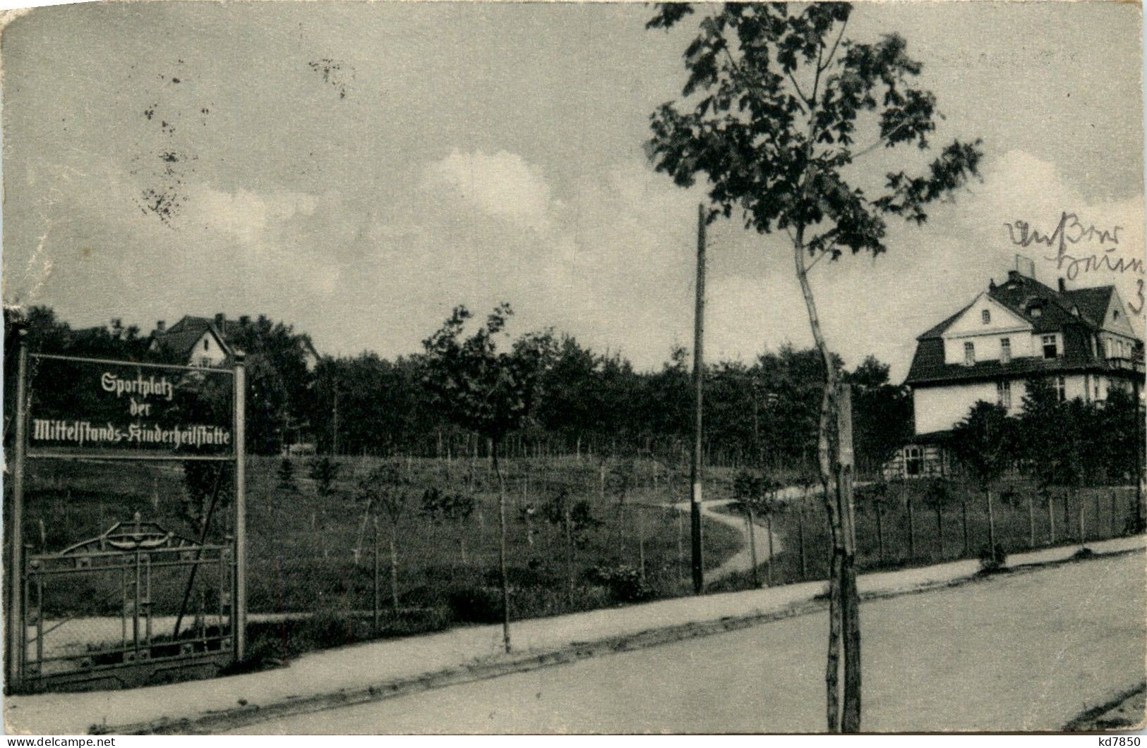 Kölpinsee Auf Usedom - Mittelstands Kinderheim Sportplatz - Usedom