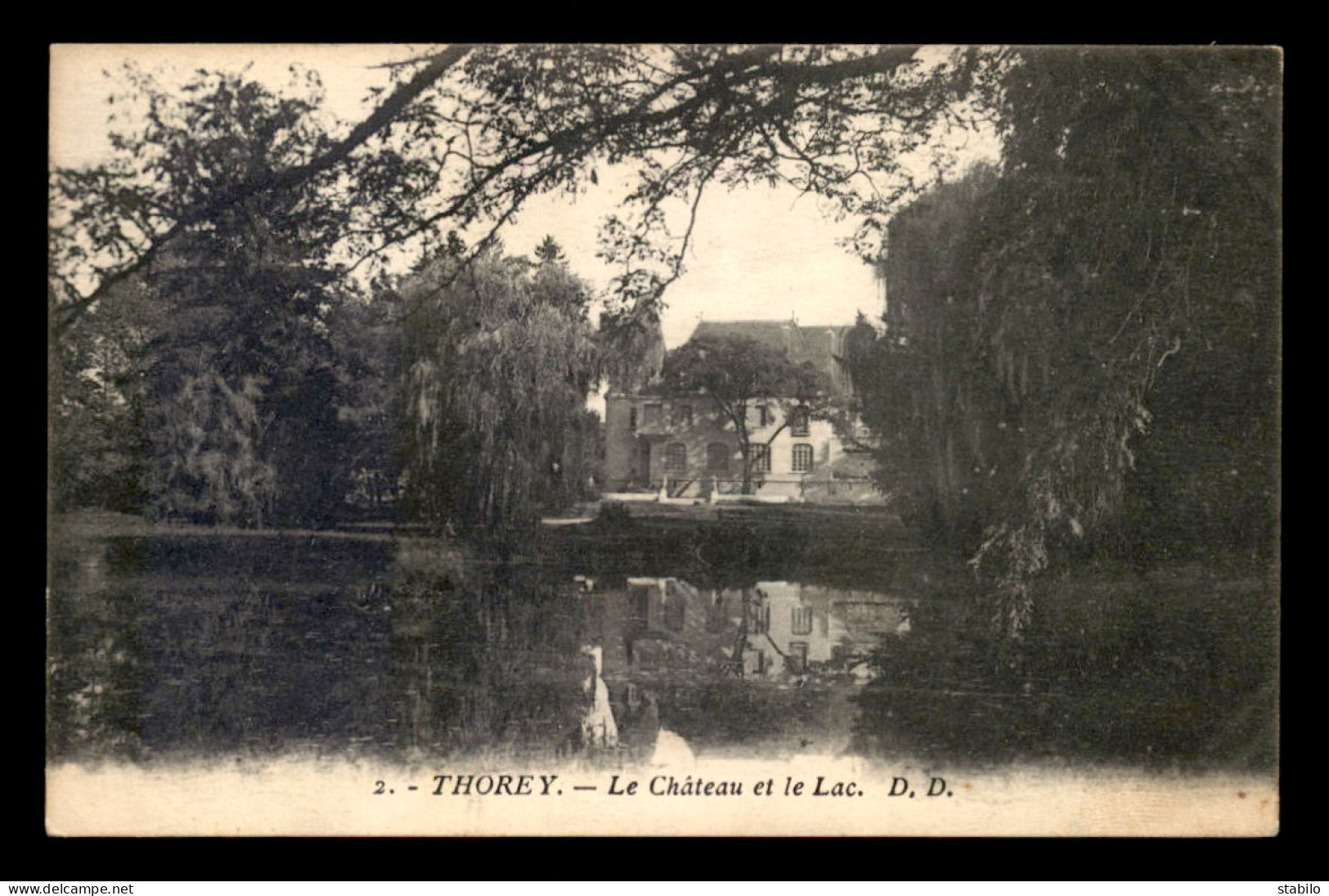 54 - THOREY - LE CHATEAU ET LE LAC - Sonstige & Ohne Zuordnung