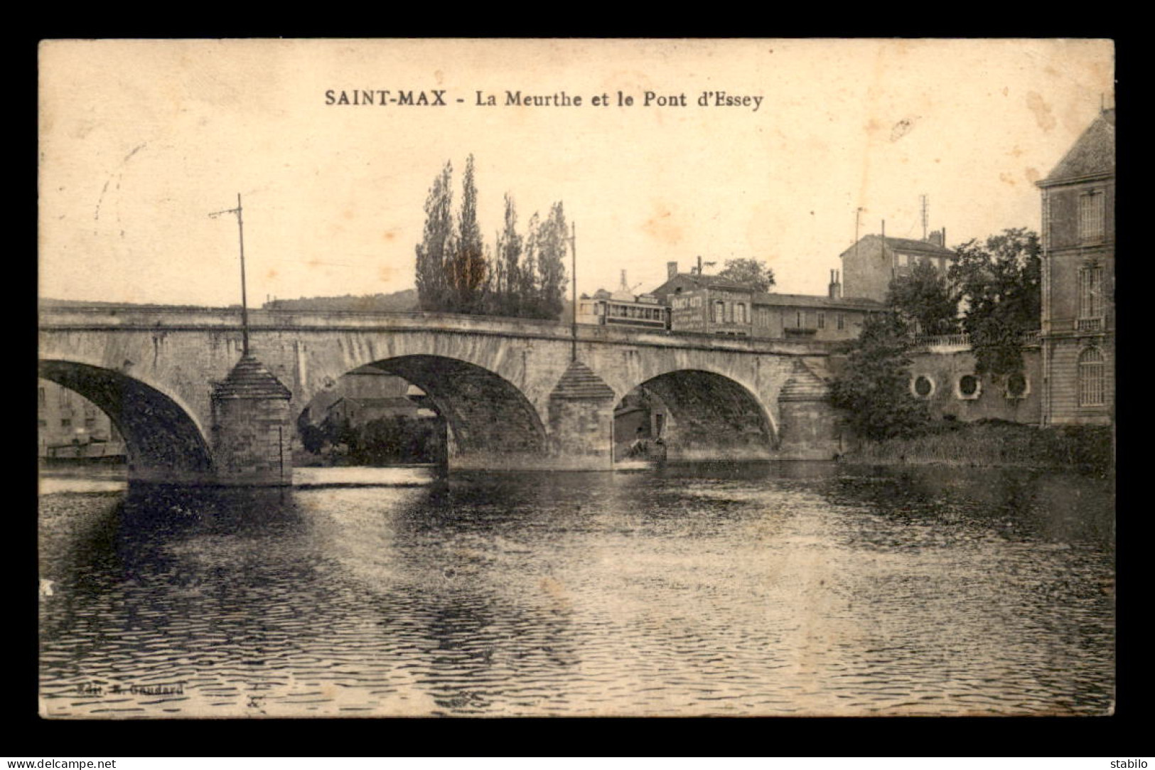 54 - ST-MAX - LA MEURTHE ET LE PONT D'ESSEY - Autres & Non Classés