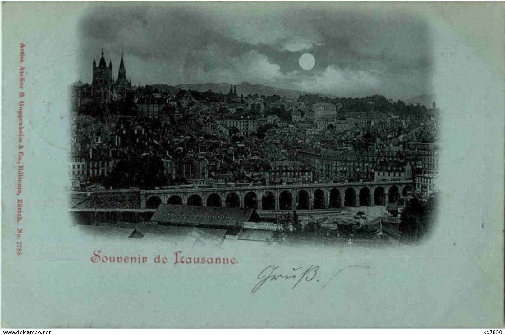 Souvenir De Lausanne - Lausanne