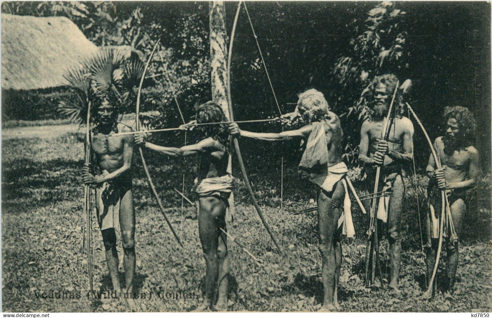 Ceylon - Veddhas Wild Men - Sri Lanka (Ceilán)