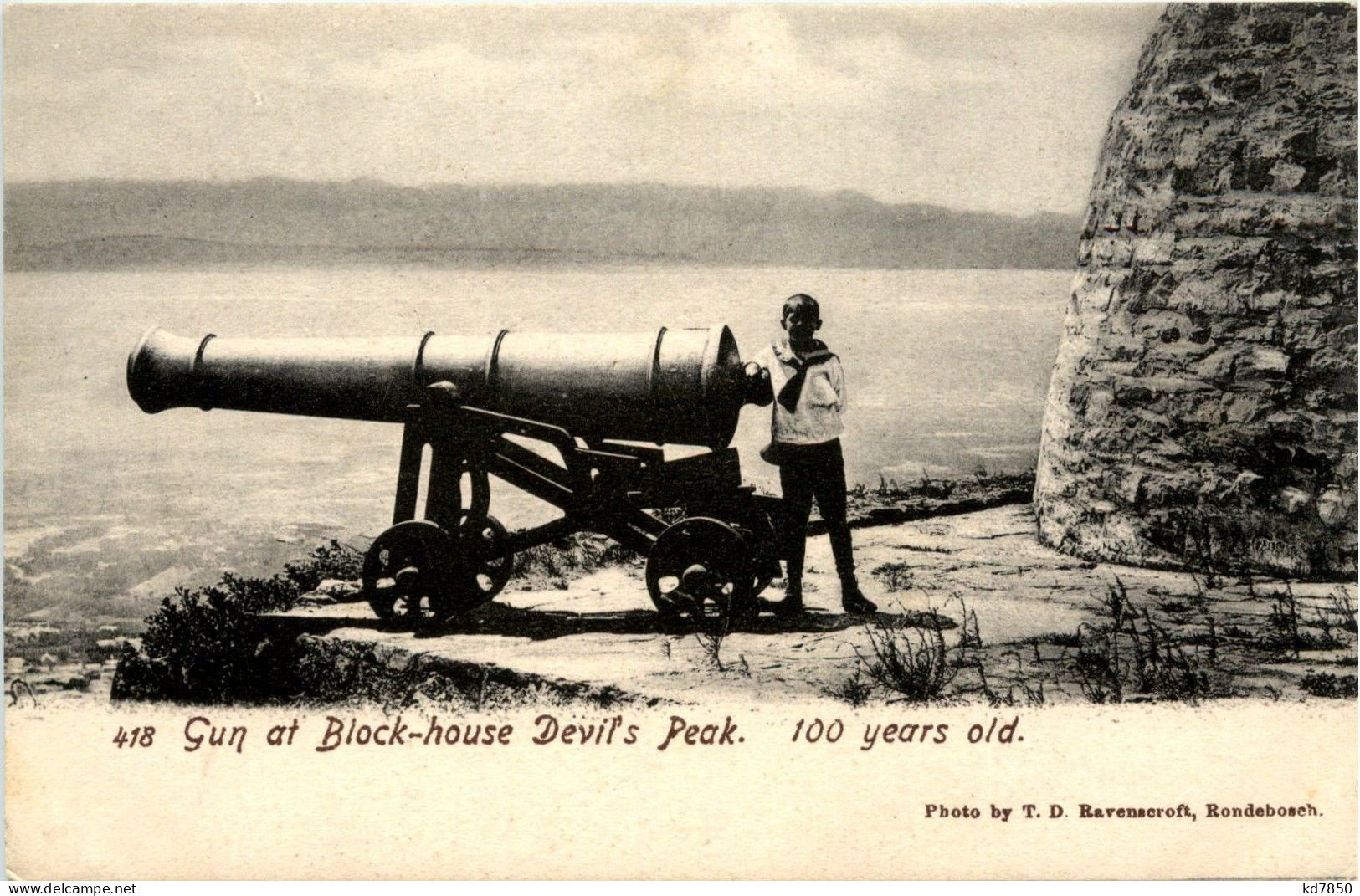 Gun At Block House Devils Park - Zuid-Afrika