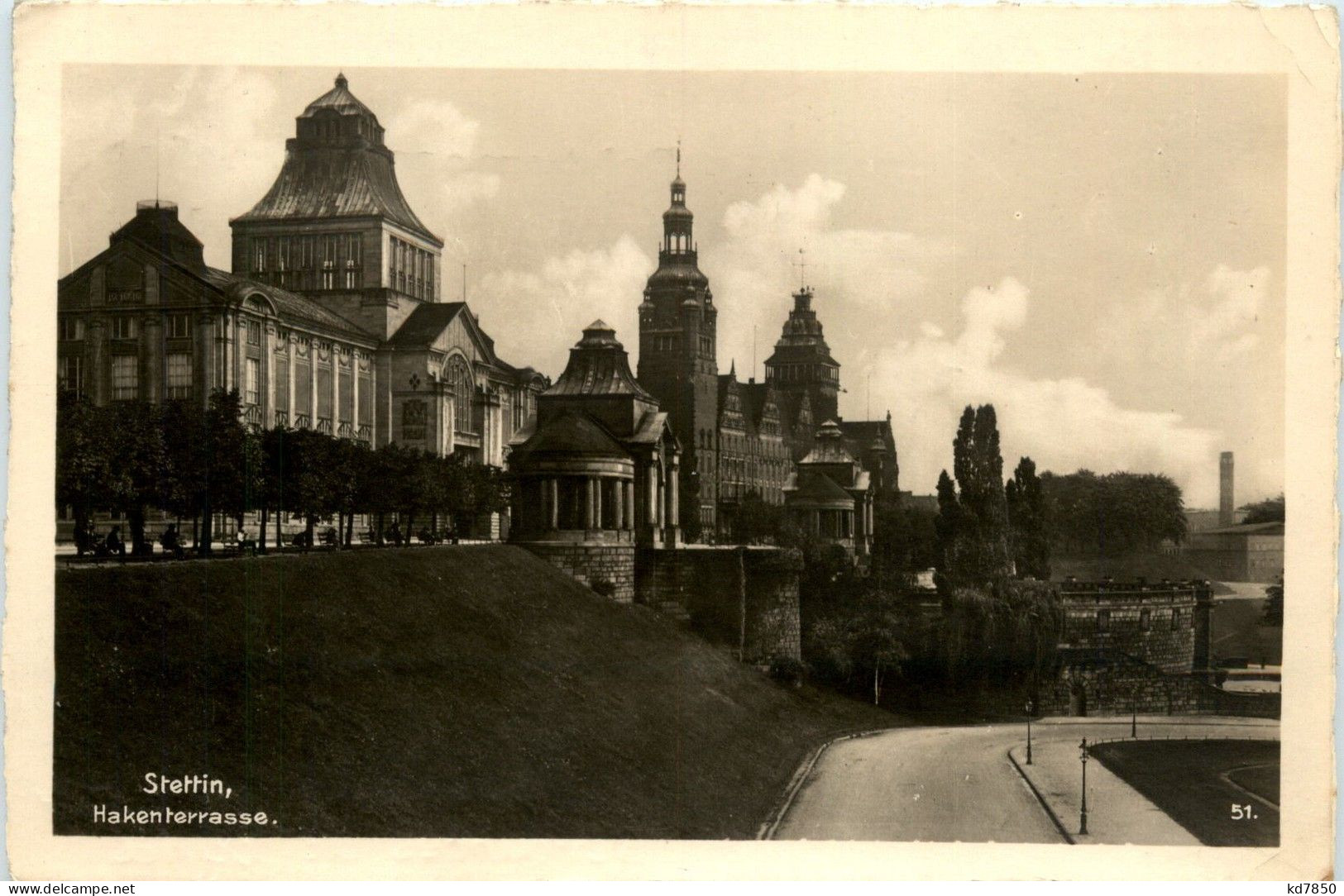 Stettin - Hakenterrasse - Pommern