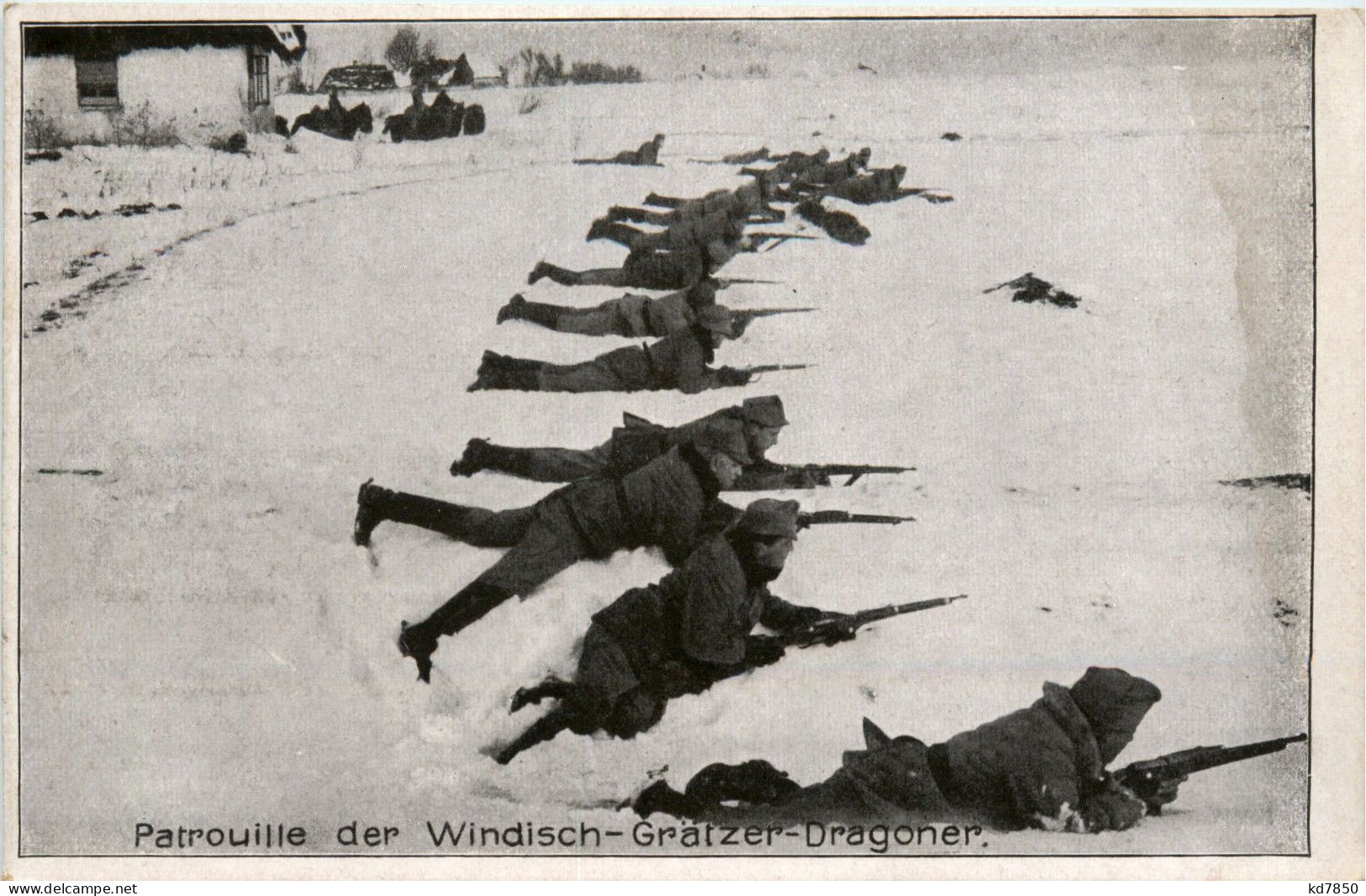 Patrouille Der Windisch-Grätzer Dragoner - Régiments