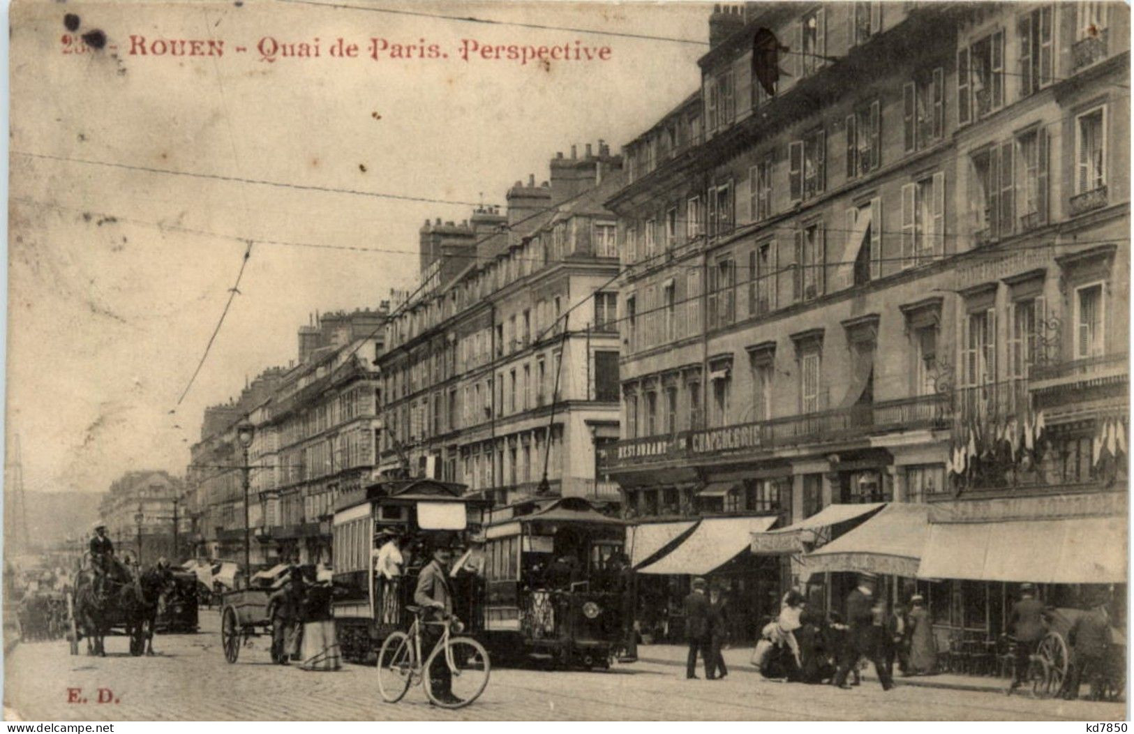 Rouen - Quai De Pris - Tramway - Rouen