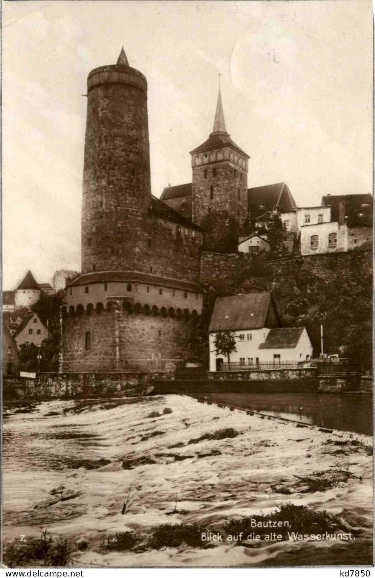 Bautzen - Blick Auf Die Wasserkunst - Bautzen