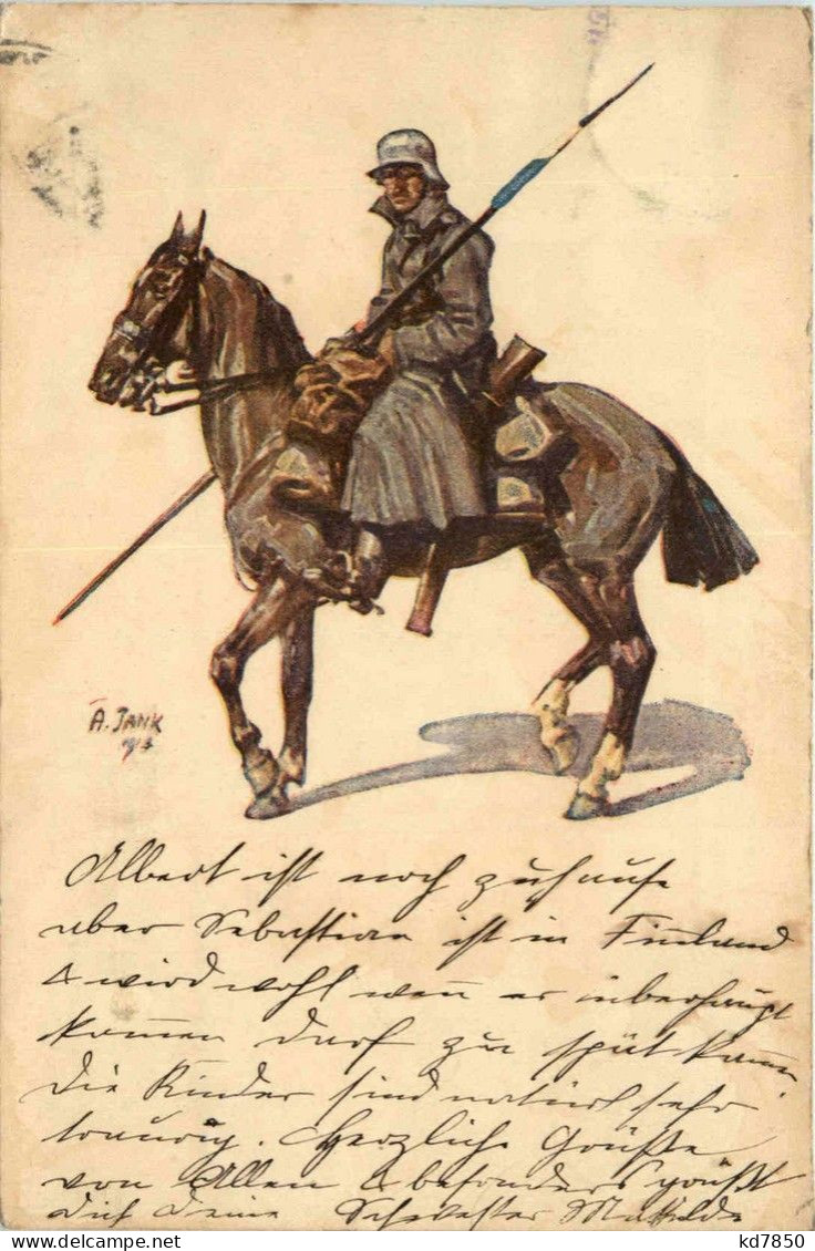 Soldat Auf Pferd - Weltkrieg 1914-18