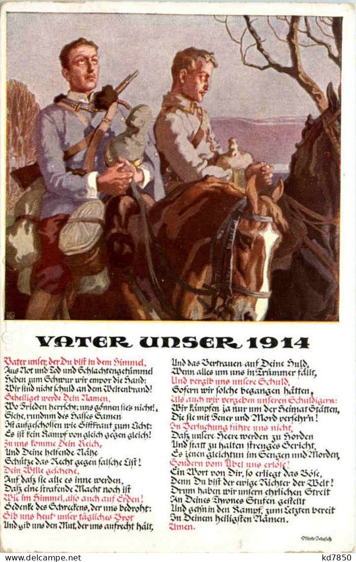 Vater Unser 1914 - War 1914-18