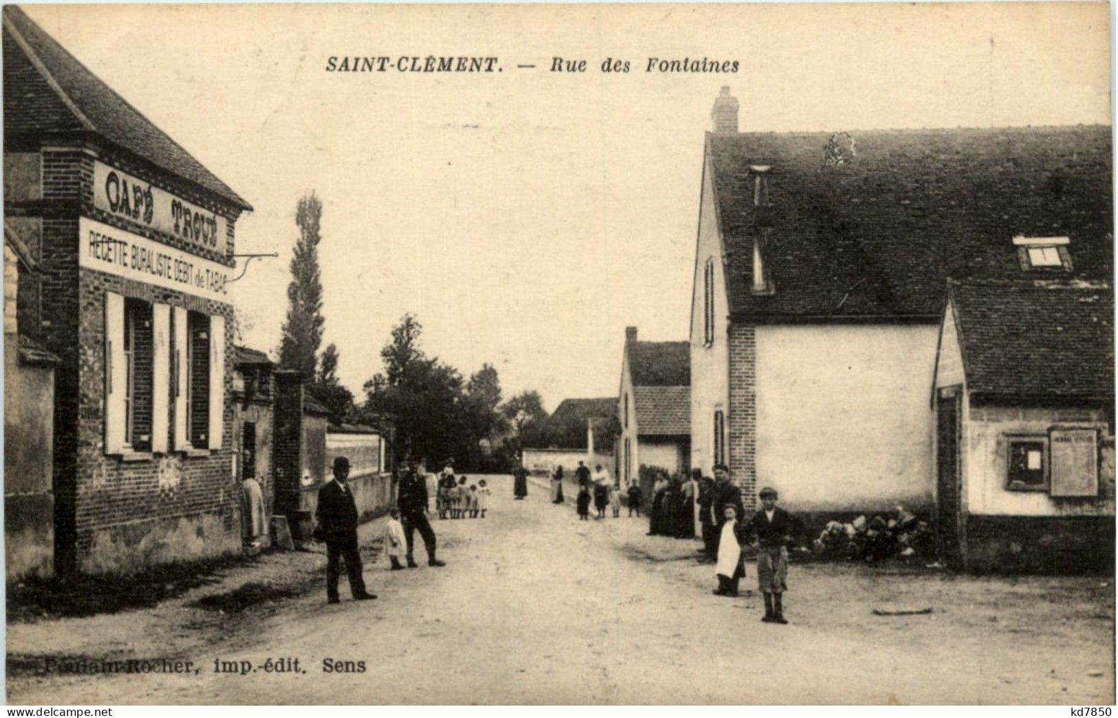 Saint Clement - Rue Des Fontaines - Autres & Non Classés