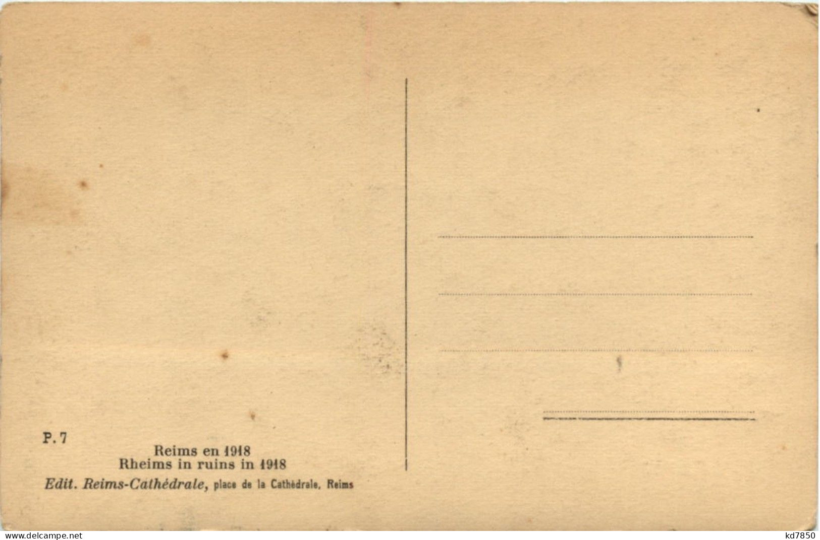 Reims 1918 - Reims