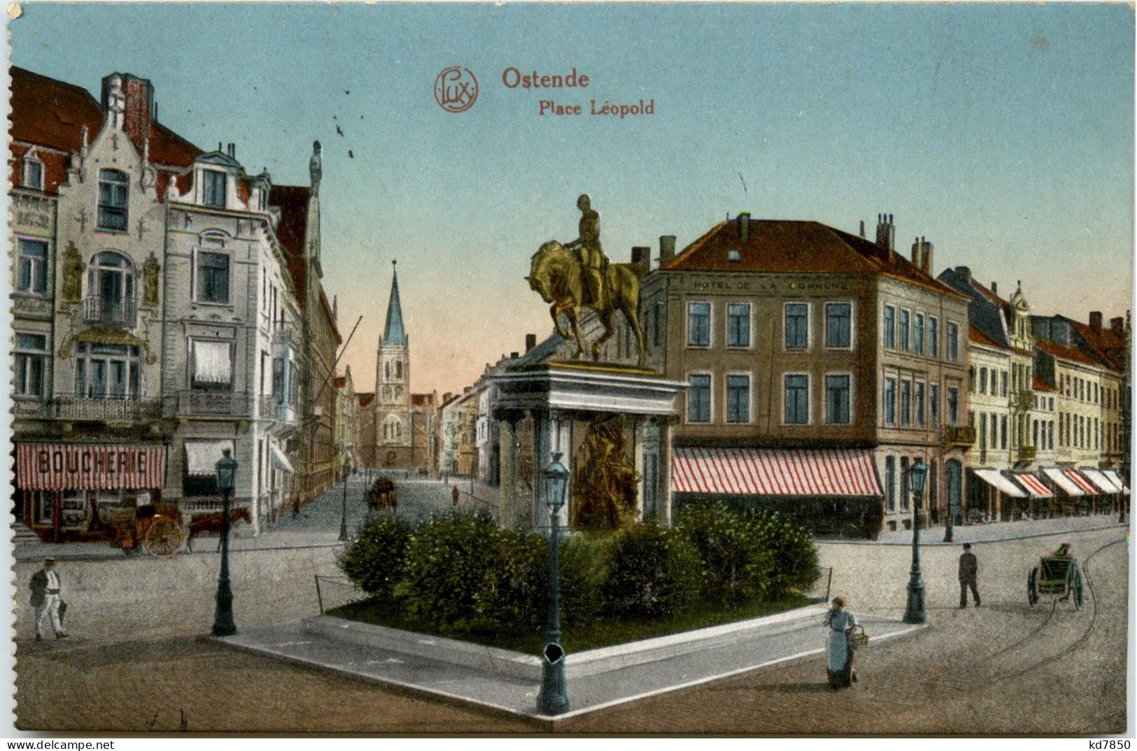 Ostende - Place Leopold - Feldpost - Oostende