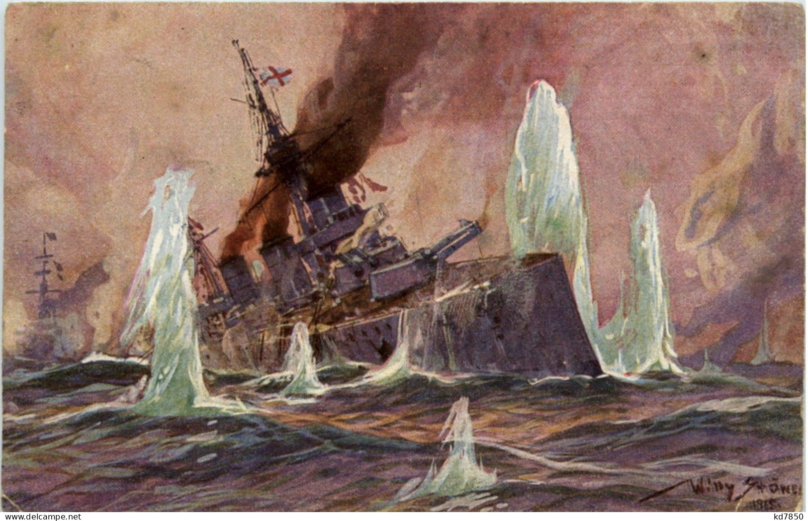 Seegefecht In Der Nordsee - Oorlog