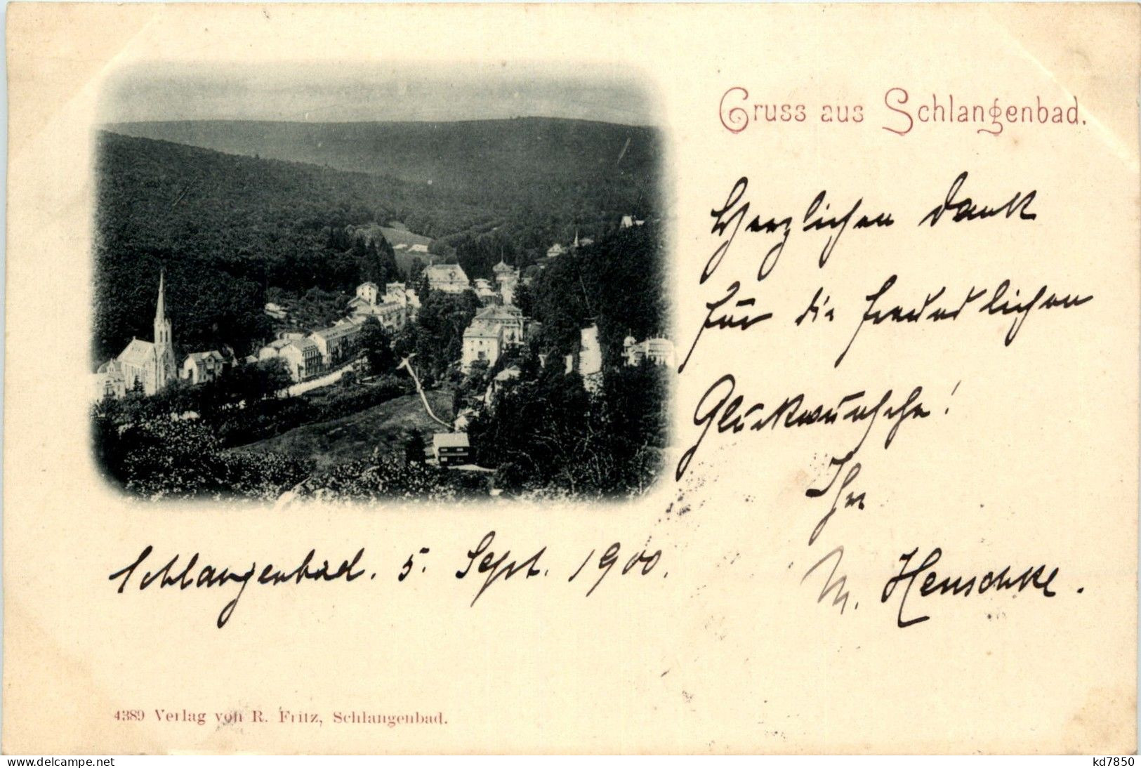 Gruss Aus Schlangenbad - Schlangenbad