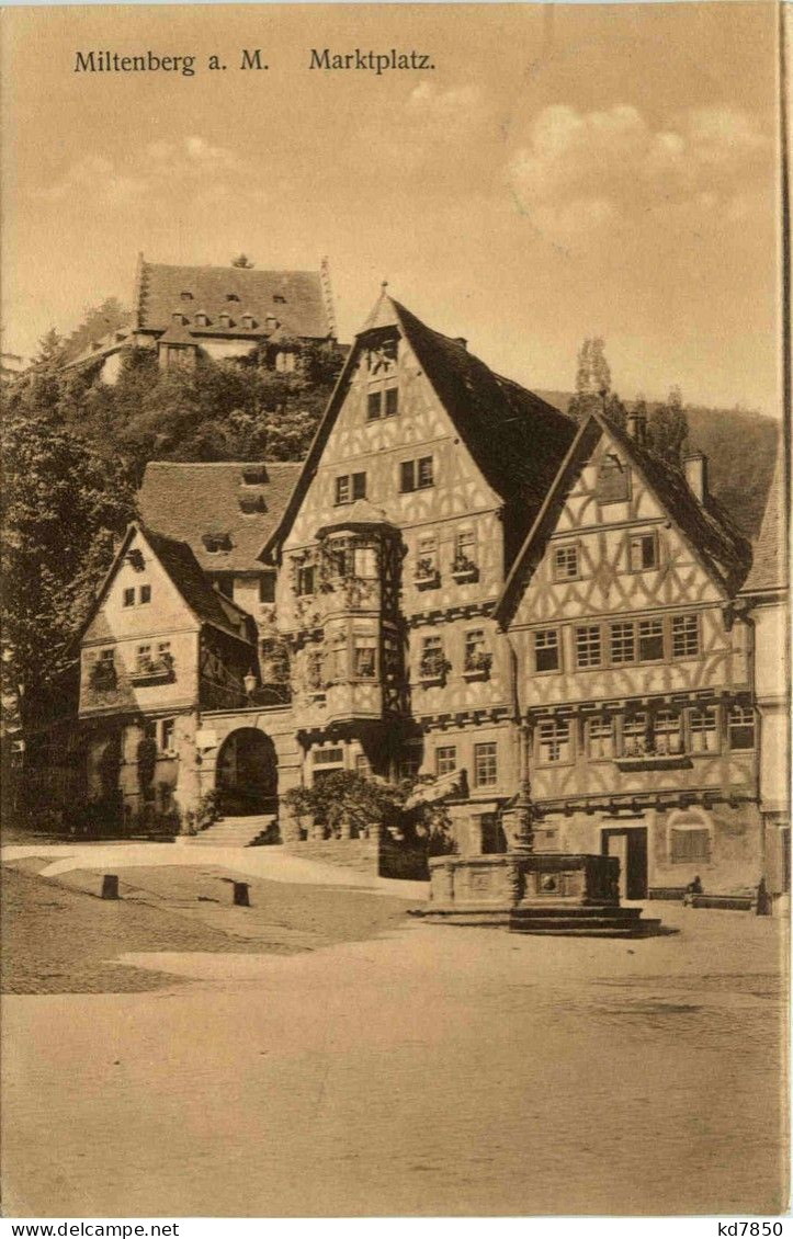 Miltenberg - Marktplatz - Miltenberg A. Main