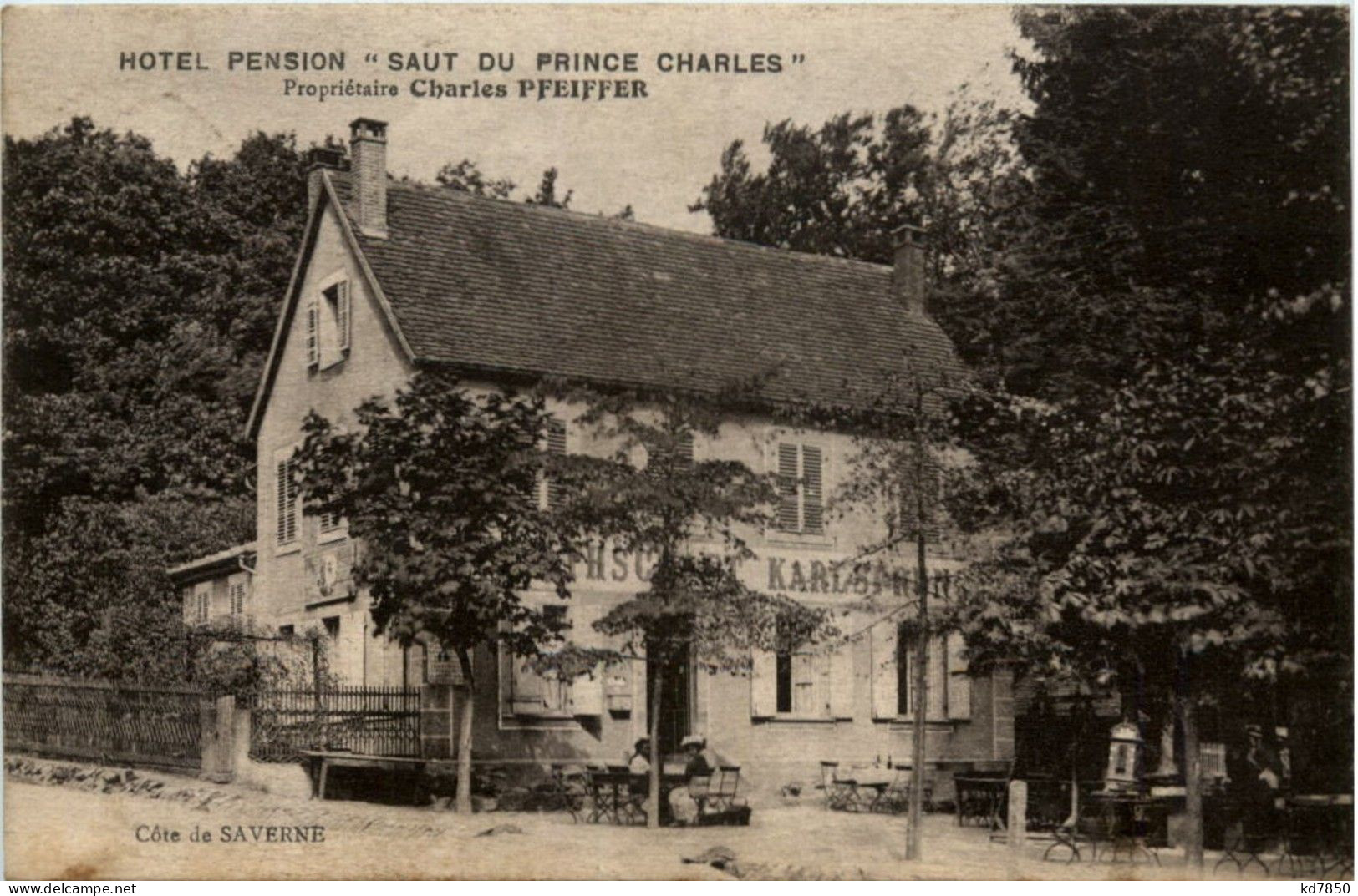 Saverne - Hotel Saut Du Prince Charles - Saverne