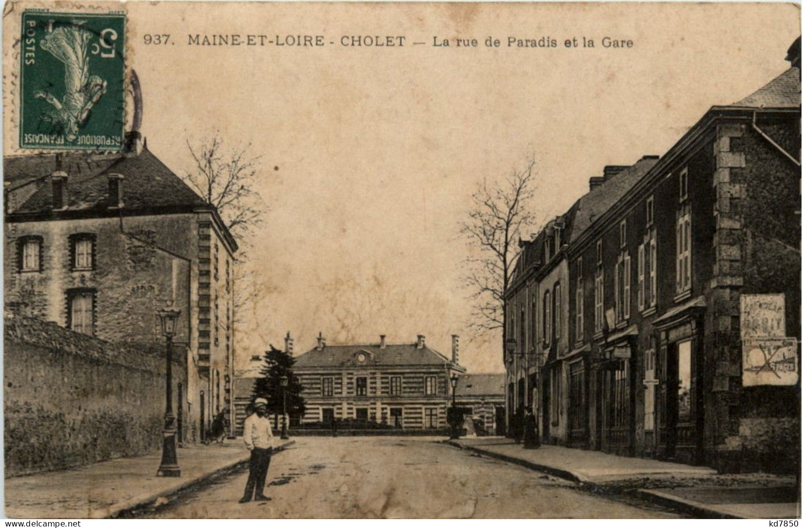 Cholet - La Rue De Paradis - Cholet