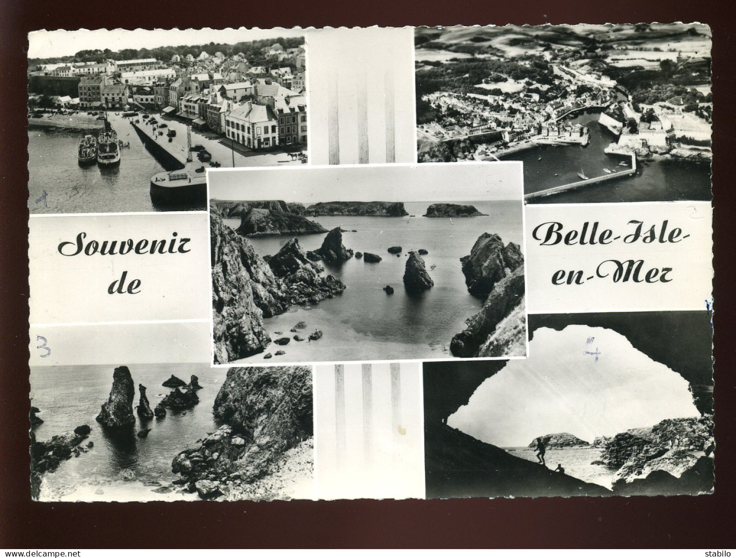 56 - BELLE-ISLE-EN-MER - MULTIVUES - Belle Ile En Mer