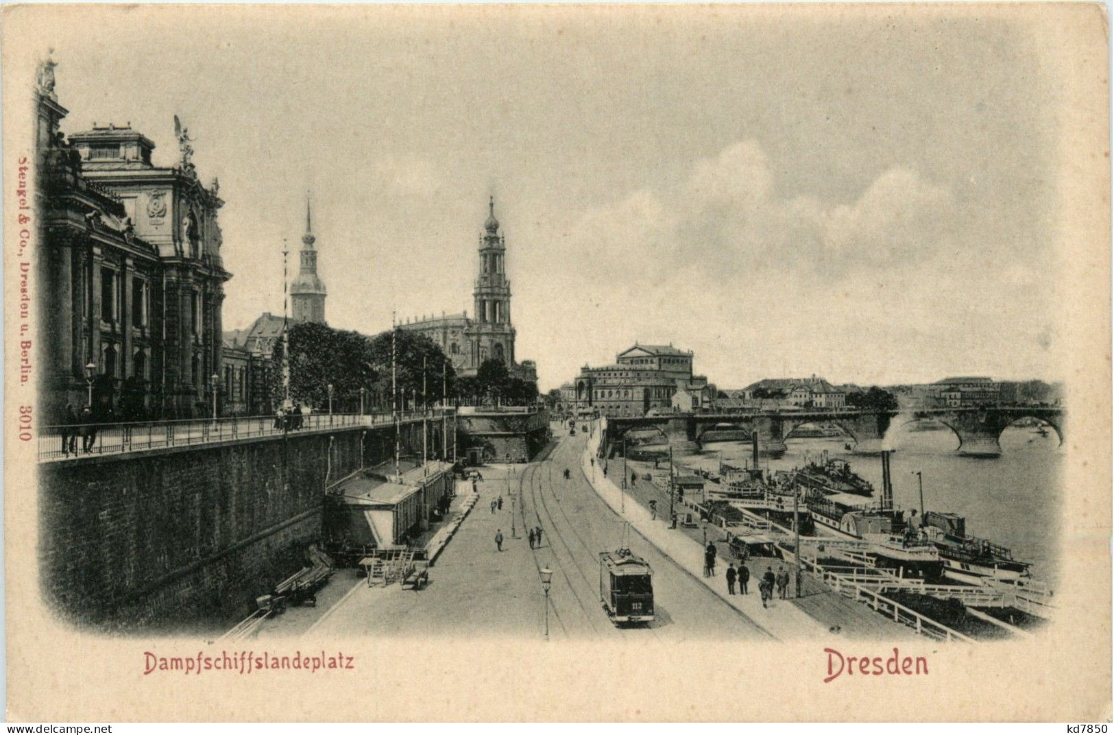 Dresden - Dampfschiffslandeplatz - Dresden