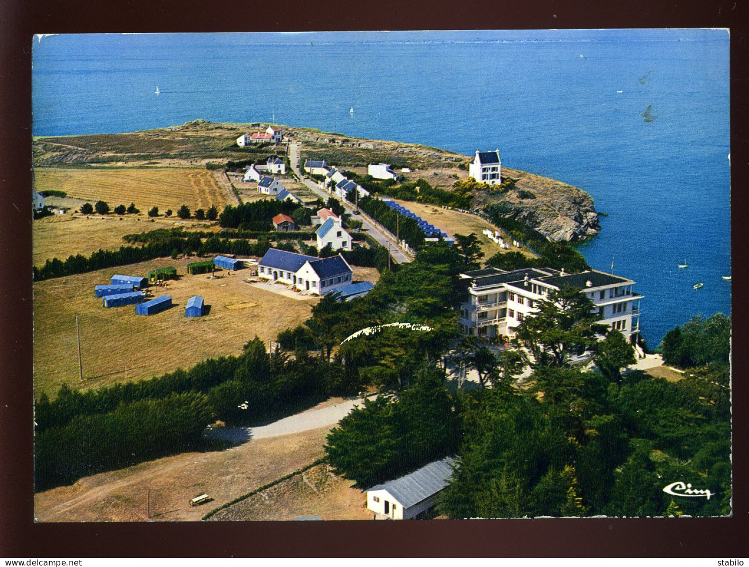 56 - BELLE-ISLE-EN-MER - LA COLONIE S.N.C.F. ET LA POINTE DE TAILLEFER - Belle Ile En Mer