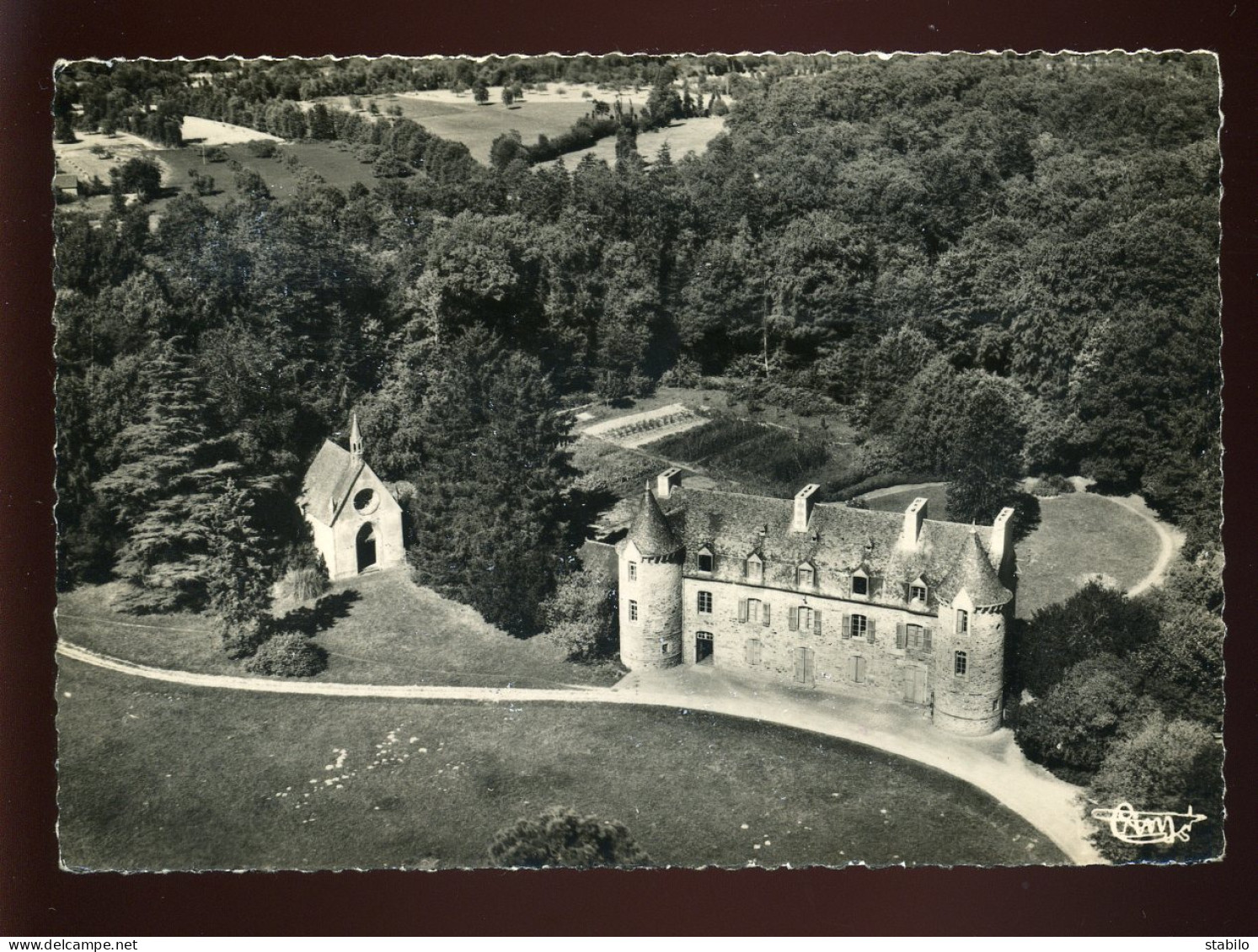 56 - MAURON - VUE AERIENNE, CHATEAU DU BOYER - Altri & Non Classificati