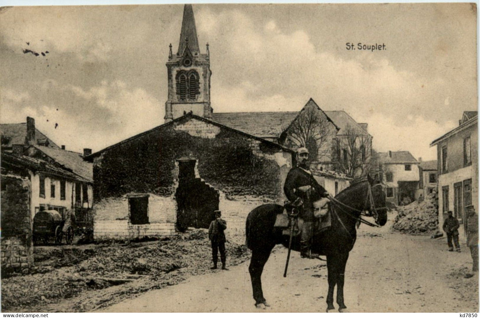 St. Souplet - Feldpost - Sonstige & Ohne Zuordnung