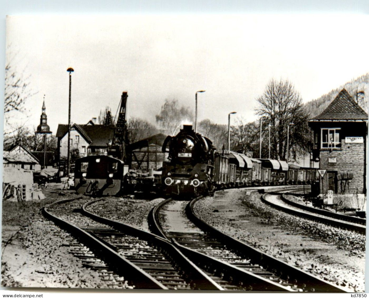 Dampflokomotive In Uhlstädt - Sonstige & Ohne Zuordnung
