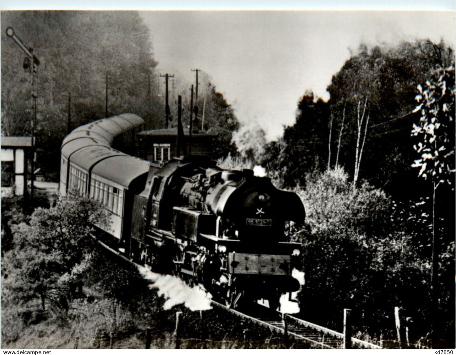 Dampflokomotive In Gera Kaimberg - Gera