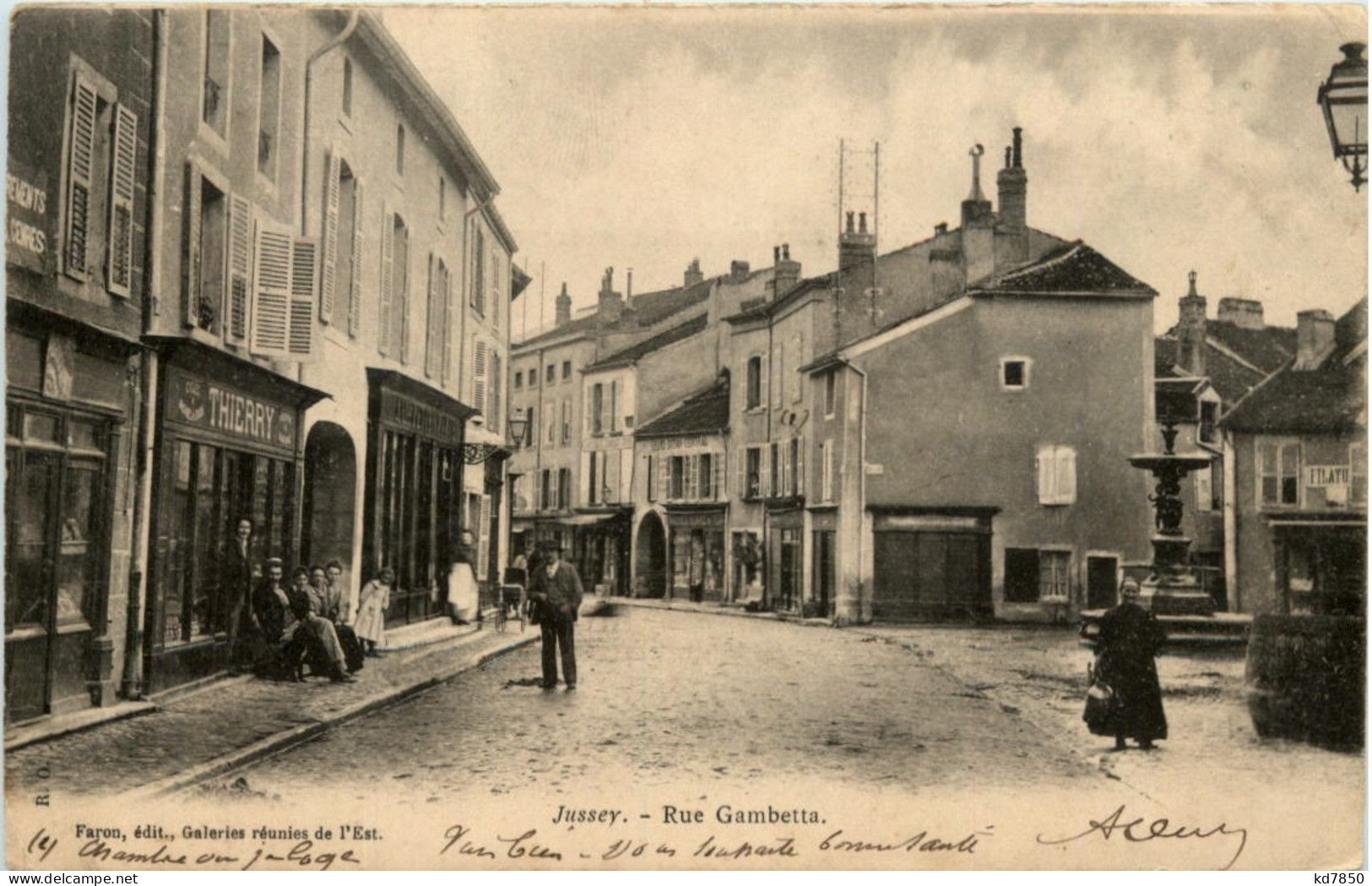 Jussey - Rue Gambetta - Sonstige & Ohne Zuordnung