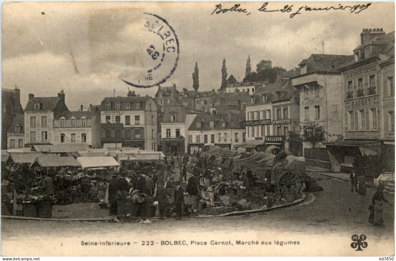 Bolbec - Marche Aux Legumes - Sonstige & Ohne Zuordnung