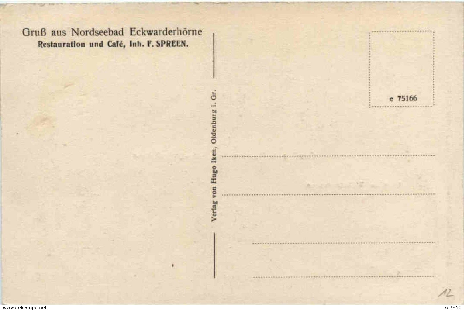 Nordsee Eckwarderhörne - Restauration Und Cafe - Altri & Non Classificati