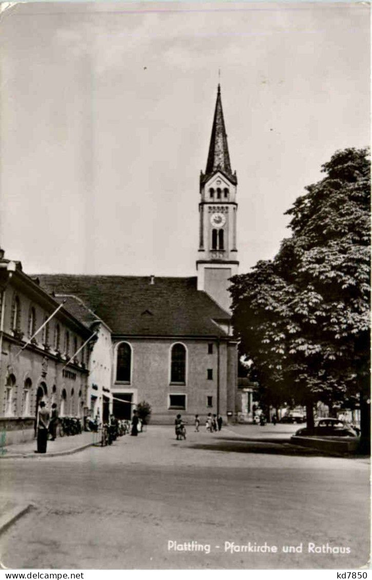 Marquartstein - Dorfstrasse Plattling- Pfarrkirche - Plattling