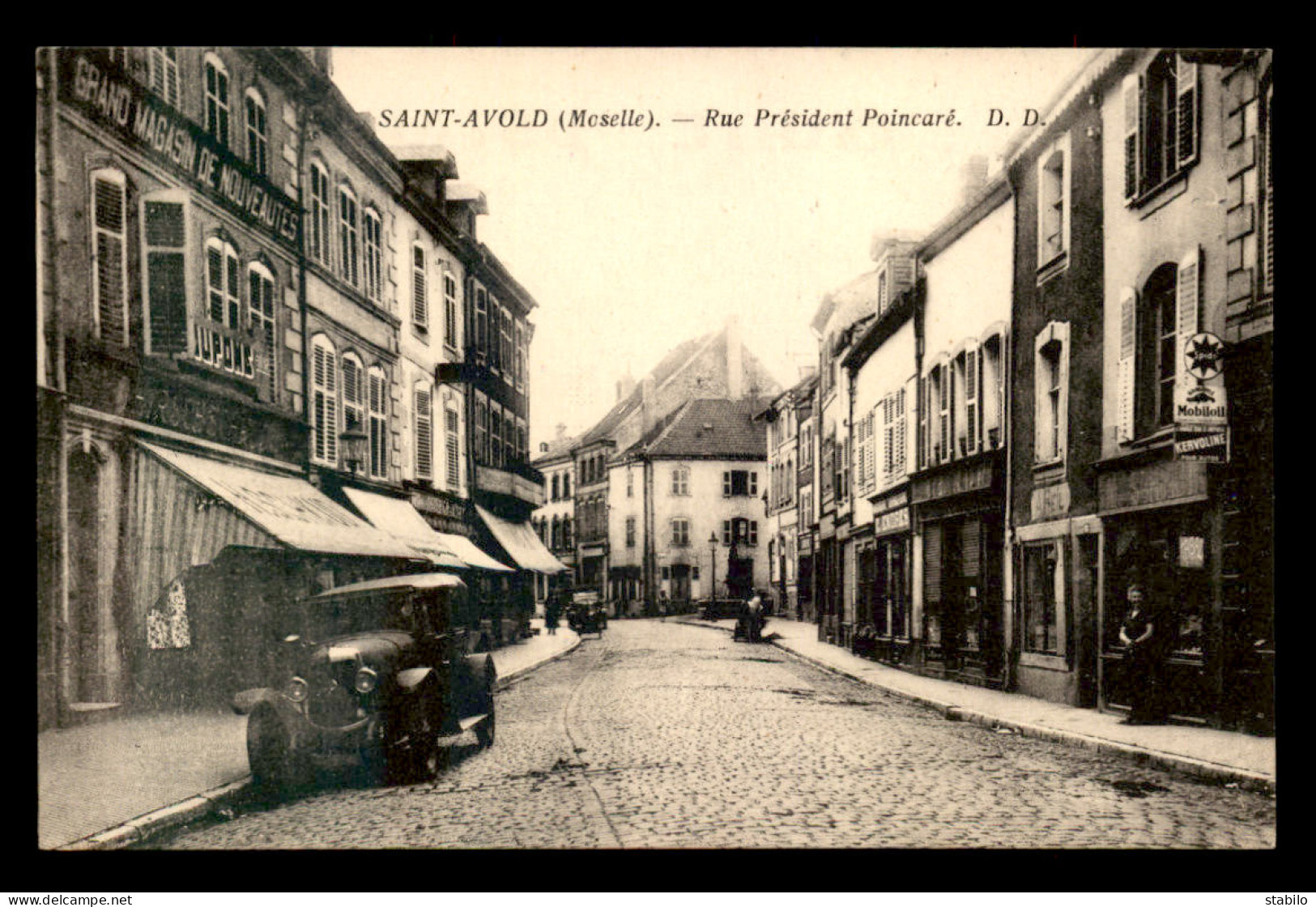 57 - SAINT-AVOLD - RUE PRESIDENT POINCARE - MAGASIN E. ENDRES - Saint-Avold